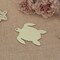 20pcs Sea Turtle Shape Unfinished Wood Cutouts DIY Crafts Blank Hanging Wooden Tags Ornaments with Ropes for Summer Ocean Sea Theme Party Decoration